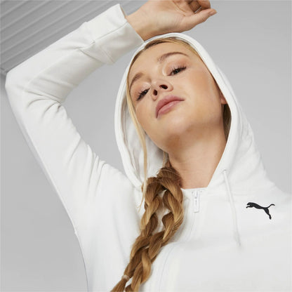 PUMA CLASSIC HOODED TRACKSUIT TR CL WHITE 673699-02