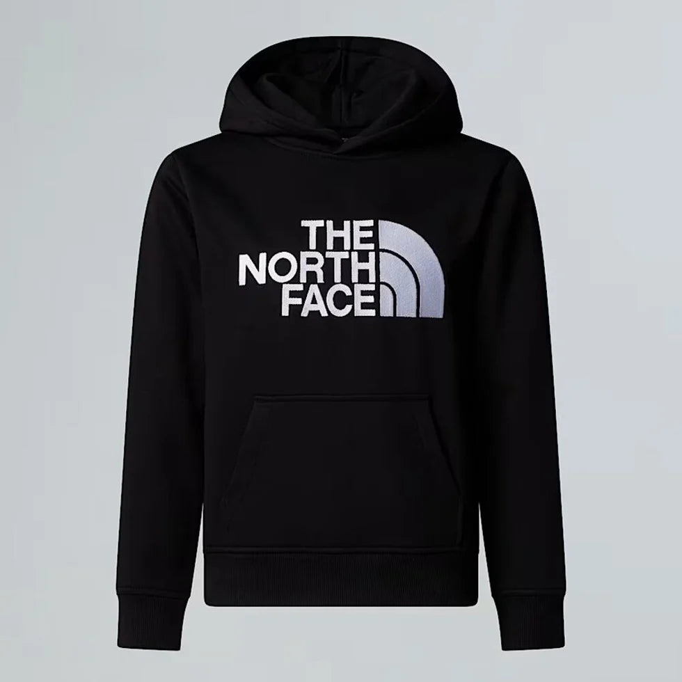 THE NORTH FACE TEEN DREW PEAK PULLOVER HOODIE TNF BLACK NF0A8EHHJK31