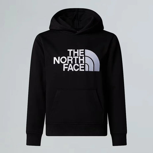 THE NORTH FACE TEEN DREW PEAK PULLOVER HOODIE TNF BLACK NF0A8EHHJK31