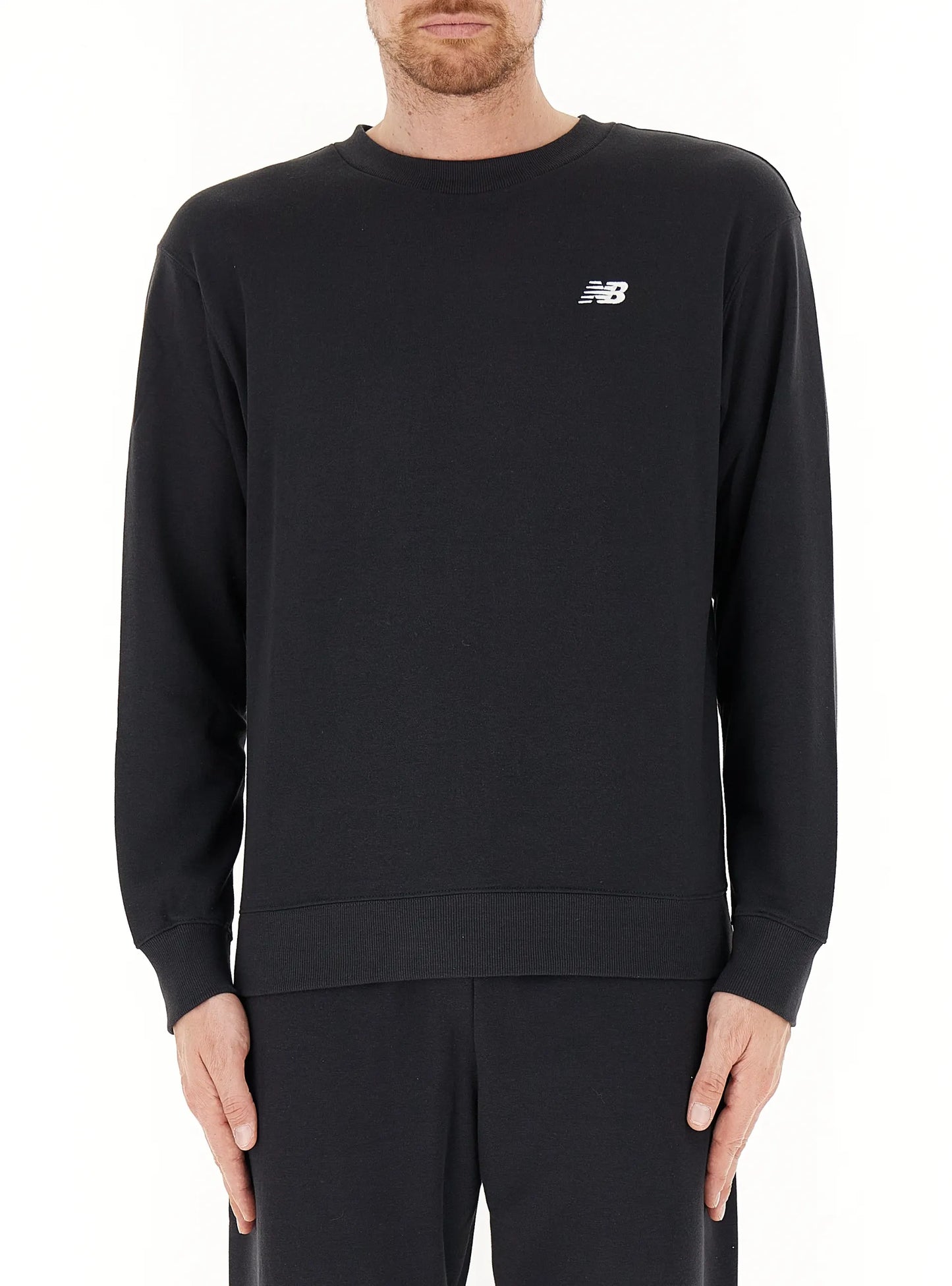 NEW BALANCE Felpa Small Logo French MT41507BK