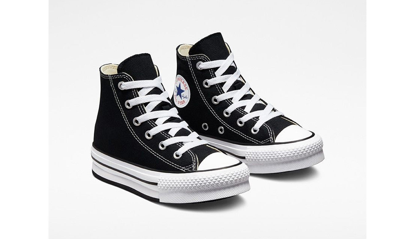CONVERSE CTAS EVA LIFT HI BLACK/WHITE/BLACK 372859C