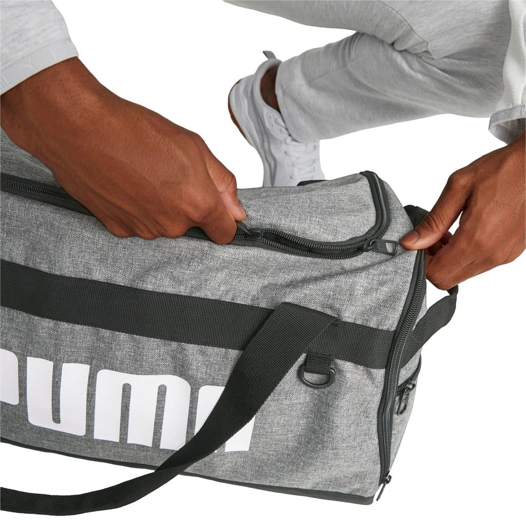 PUMA CHALLENGER DUFFEL BAG S MEDIUM GRAY HEATHER 079530-12