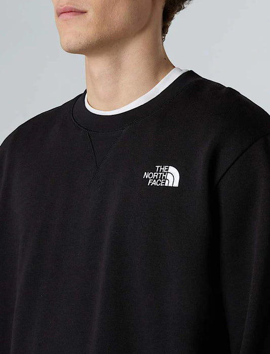THE NORTH FACE M ESSENTIAL RELAXED CREWNECK SWEATSHIRT TNF BLACK NF0A89ETJK31