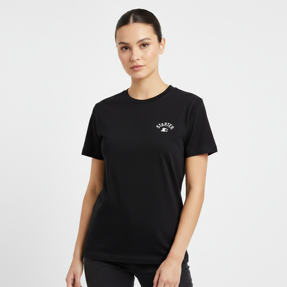 Starter T-Shirt 41262 ST indossata - Donna Nero