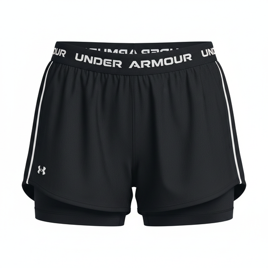 Under Armour Tech Play Up 2in1 Shorts 1389895-001 - Vista frontale