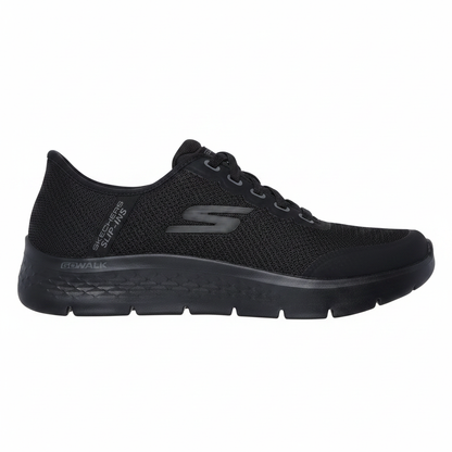 Skechers Go Walk Flex Netro 216332 sneaker walking Nero su sfondo bianco