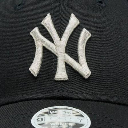 NEW ERA 9FORTY MLB NY New York
 Yankees Metallic Logo Black 60364306