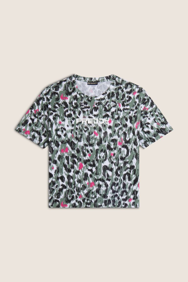 FREDDY T-SHIRT MANICA CORTA F4WMVT1C-ANI970