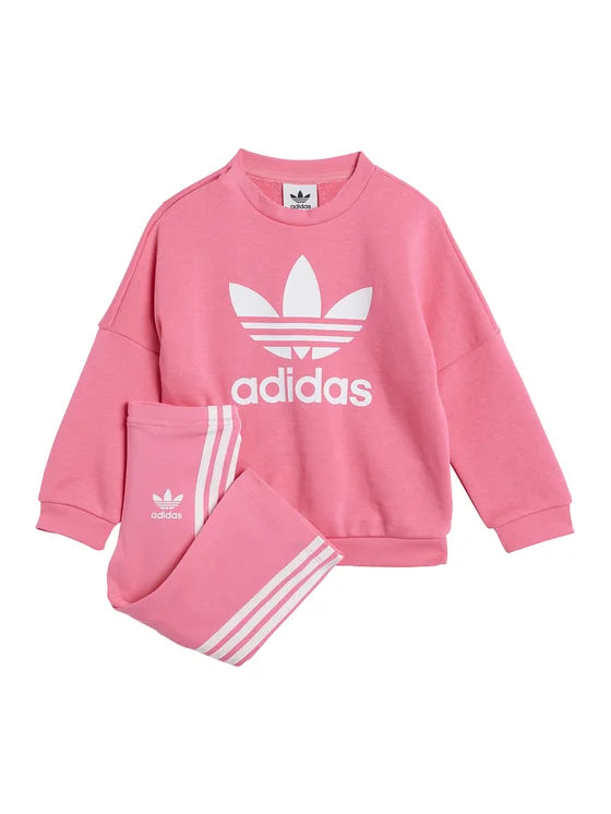 ADIDAS AOR LOOSE CREW SET PNKFUS JY1109