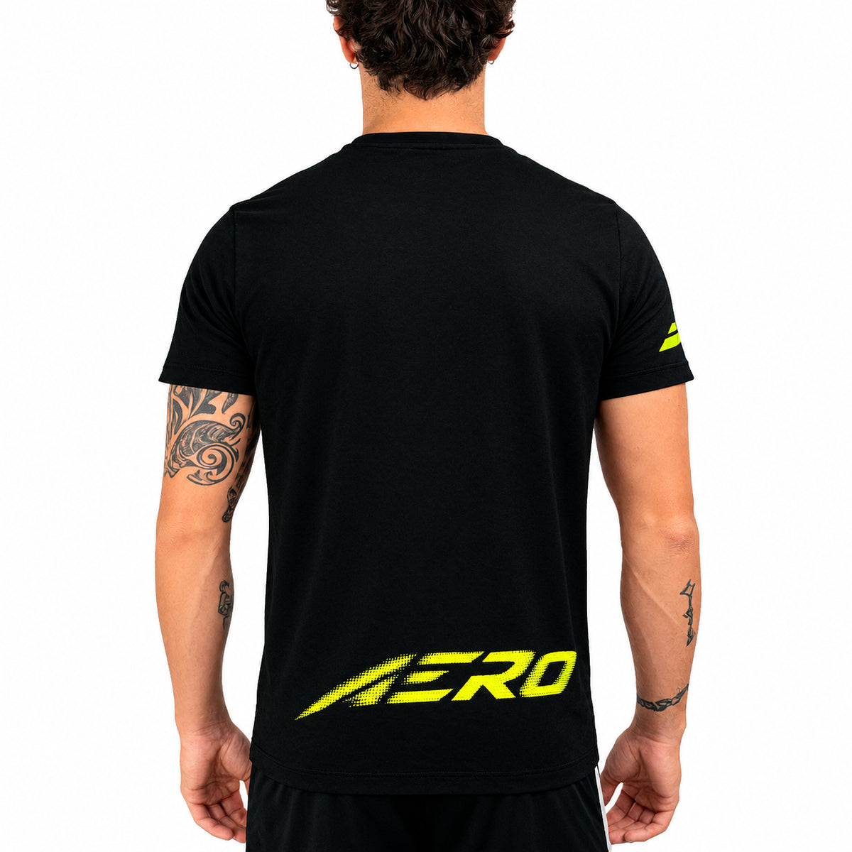 Babolat Aero Cotton Tee 4US26441W-2000 – Nero