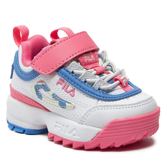 FILA DISRUPTOR E CB TDL WHITE-PINK LEMONADE FFK0034-13306