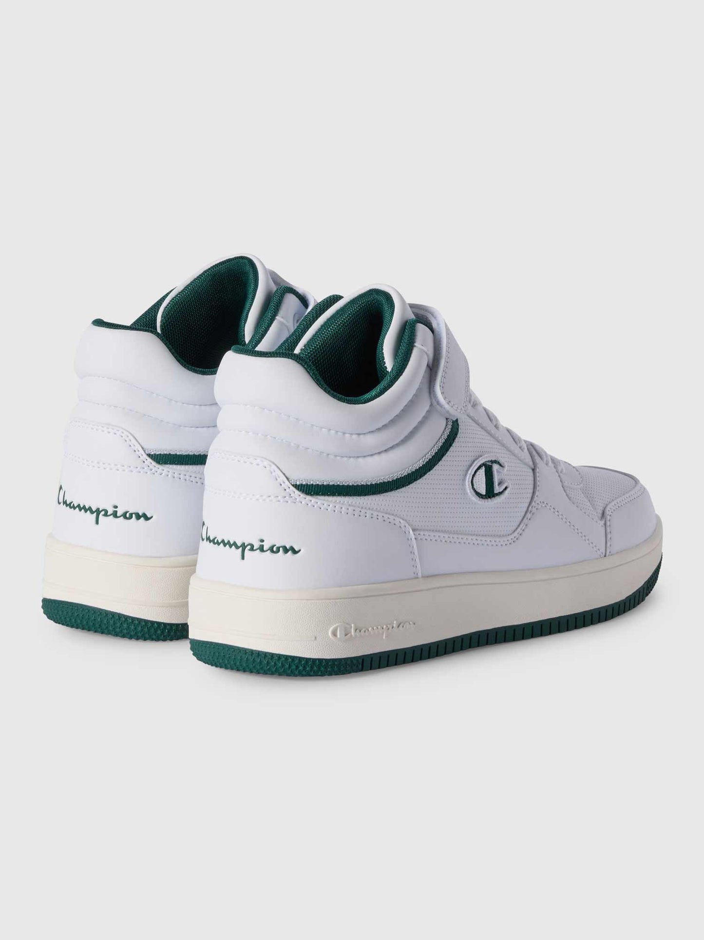 CHAMPION RD18 MID MID CUT SHOE WHT/HLG/NATL S21904-WW005