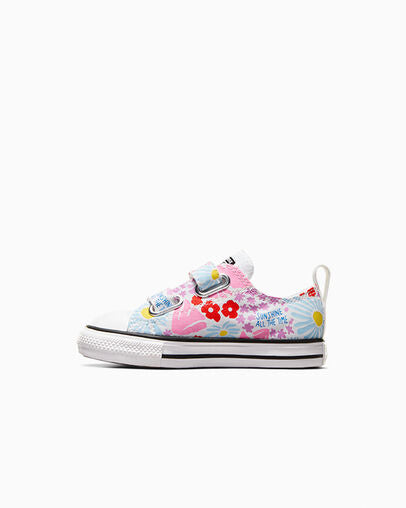 CONVERSE CTAS 2V OX WHITE/TRUE SKY/OOPS PINK A06340C