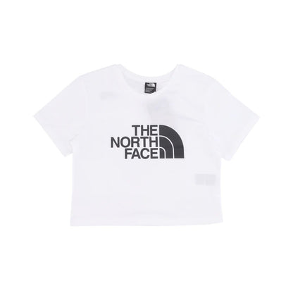 THE NORTH FACE W S/S CROPPED EASY TEE TNF WHITE NF0A87NAFN41