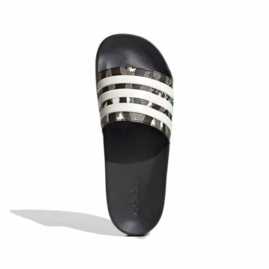 ADIDAS ADILETTE SHOWER_CORE BLACK/ALUMINA/TENT GREEN KJ8581