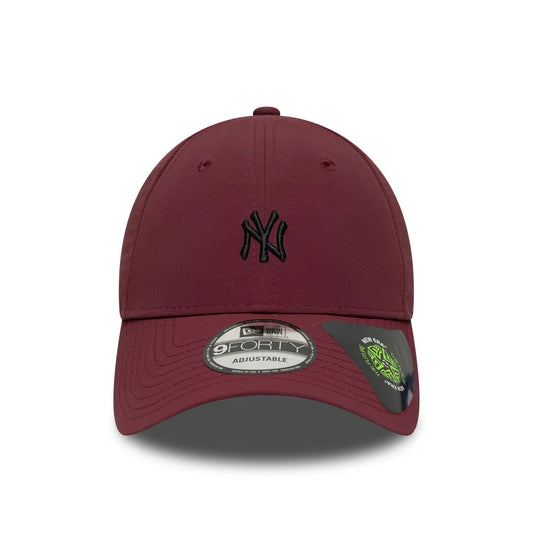 NEW ERA 9FORTY New York Yankees MLB recycled mini rosso scuro 60759063