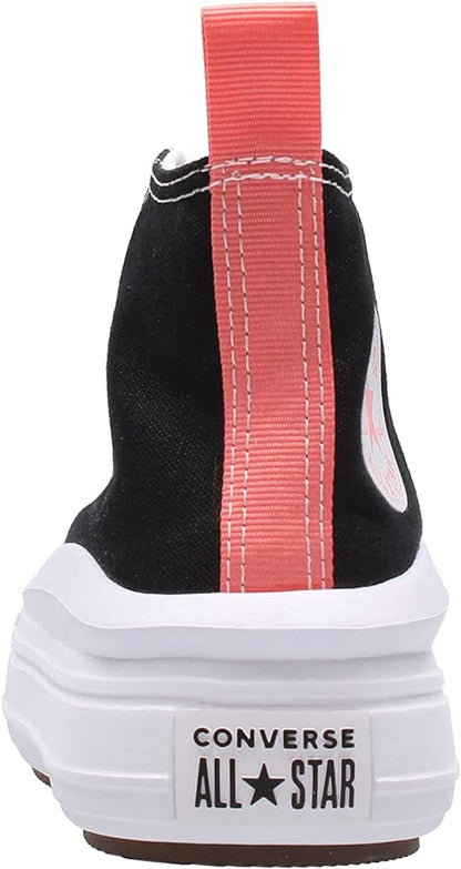 CONVERSE CTAS MOVE HI BLACK/PINK SALT/WHITE 371527C