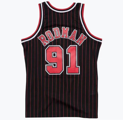 Mitchell & Ness NBA SWINGMAN ALTERNATE JERSEY BULLS 1995 DENNIS RODMAN SMJYGS18150-CBUBLCK95DRD