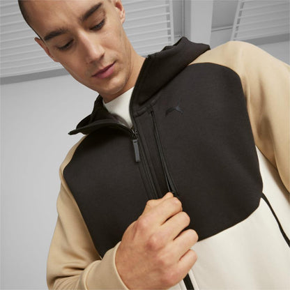 PUMA PUMATECH FZ HOODIE DK PRAIRIE TAN 624385-83