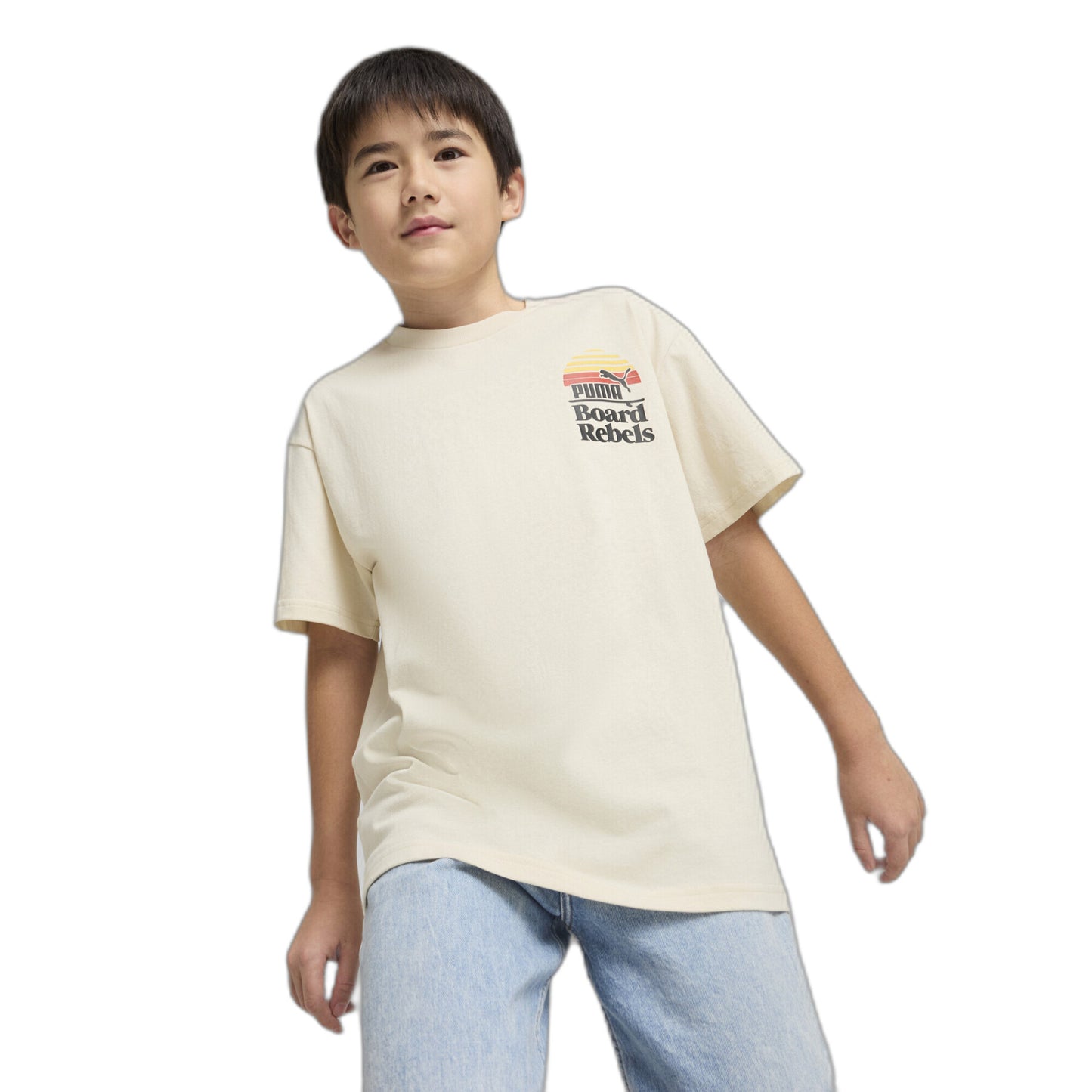 PUMA MID90S GRAPHIC TEE IV B WHITE 685153-87