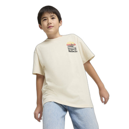 PUMA MID90S GRAPHIC TEE IV B WHITE 685153-87