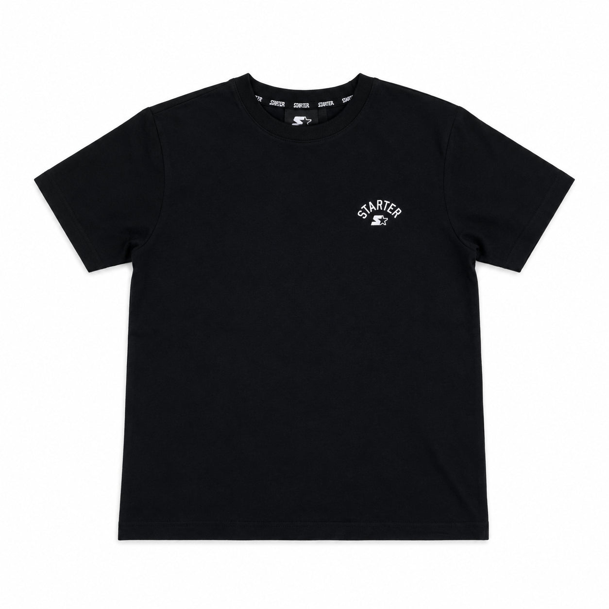 Starter T-Shirt 41262 ST | Maglietta Donna Manica Corta Minimal | Nero