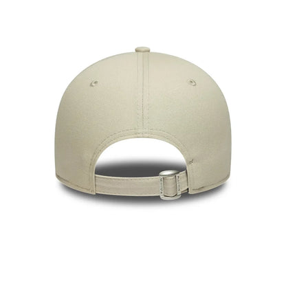 New Era 9FORTY New York Yankees MLB League Essential Cappellino da Baseball Unisex con Visiera in Cotone Crema Cream Taglia Unica 60915916