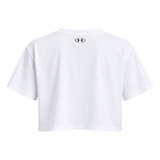 Under Armour T-Shirt Rival Boxy 6011064-101 – Bianco – foto 2