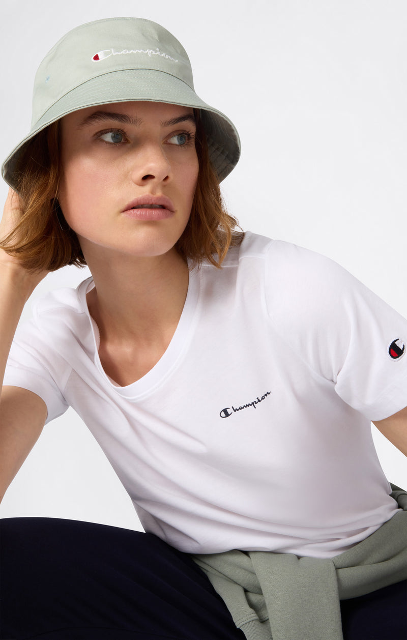 CHAMPION SS TEE WHT-NS 118408-WW001