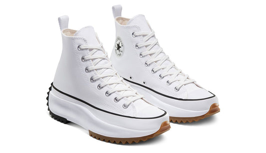 CONVERSE RUN STAR HIKE PLATFORM BIANCO/NERO/GOMMA 166799C