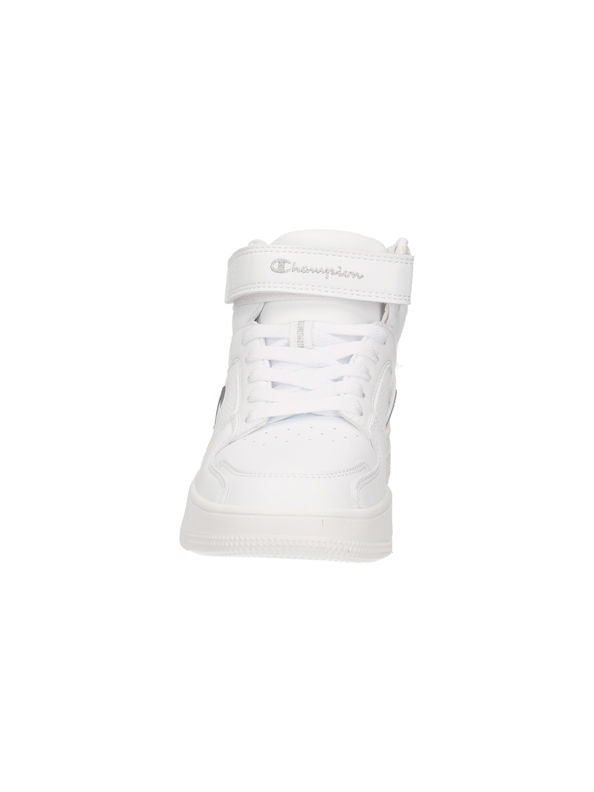 CHAMPION RD18 2.0 MID G GS MID CUT SHOE WHT/SILVER S32680-WW021