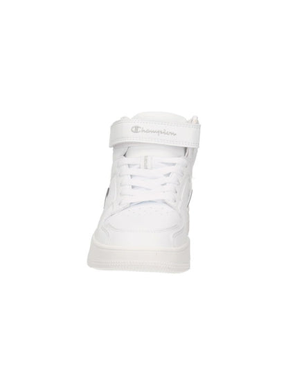 CHAMPION RD18 2.0 MID G GS MID CUT SHOE WHT/SILVER S32680-WW021