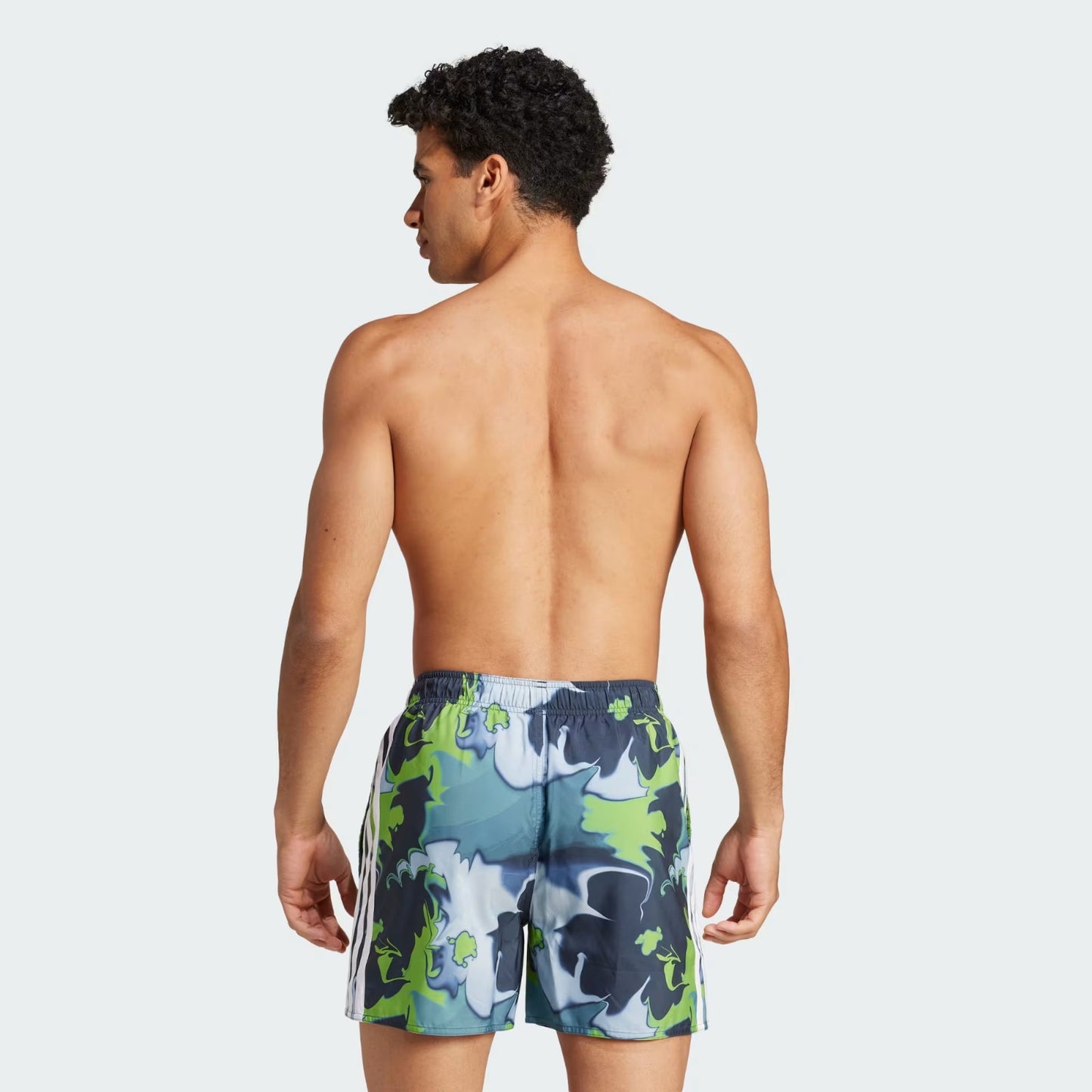 ADIDAS TIE DYE SH 5IN AURINK/WHITE JD4243