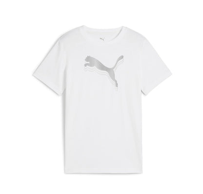 PUMA ESS METALLIC TEE G WHITE 685808-02