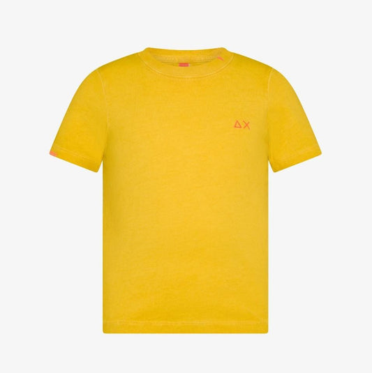 Sun68 BOY'S T-SHIRT SPECIAL DYED BEACH LOGO S/S T35345-23