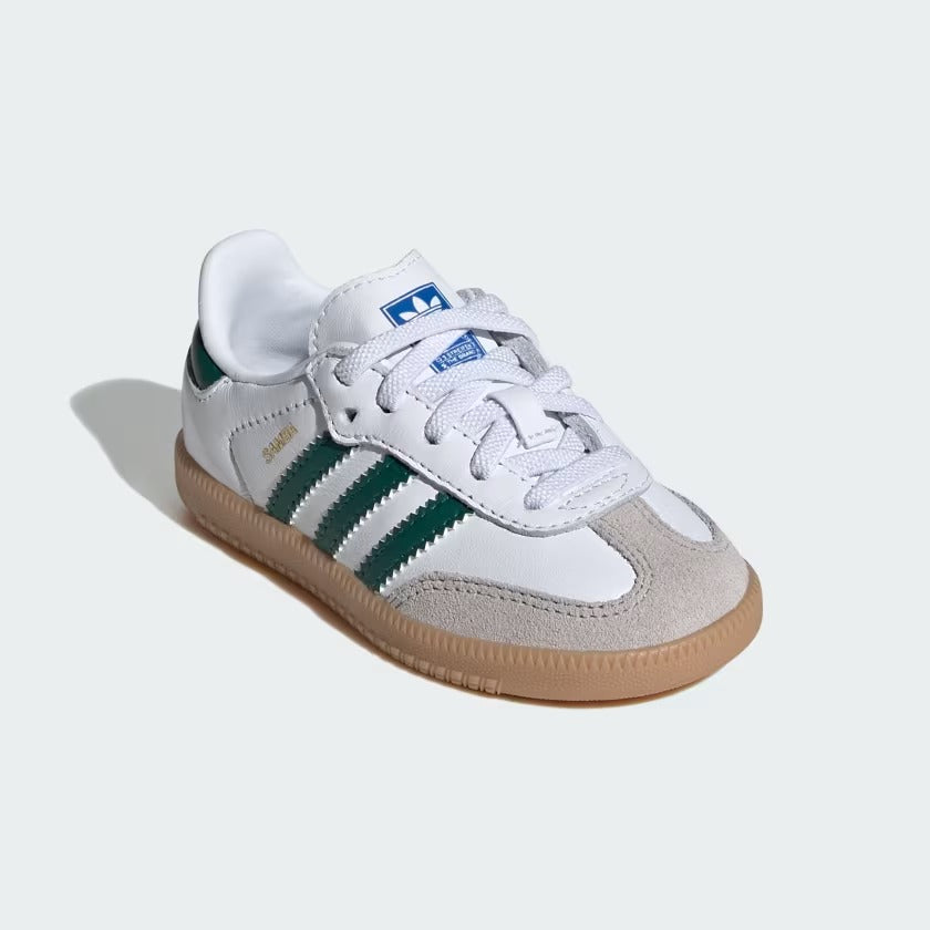 ADIDAS SAMBA OG EL I FTWWHT/CGREEN/GUM3 IE1337