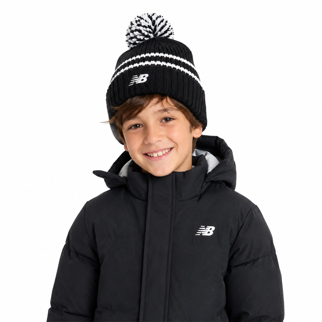 New Balance NB Tab Beanie Unisex Nero AC95708-BK