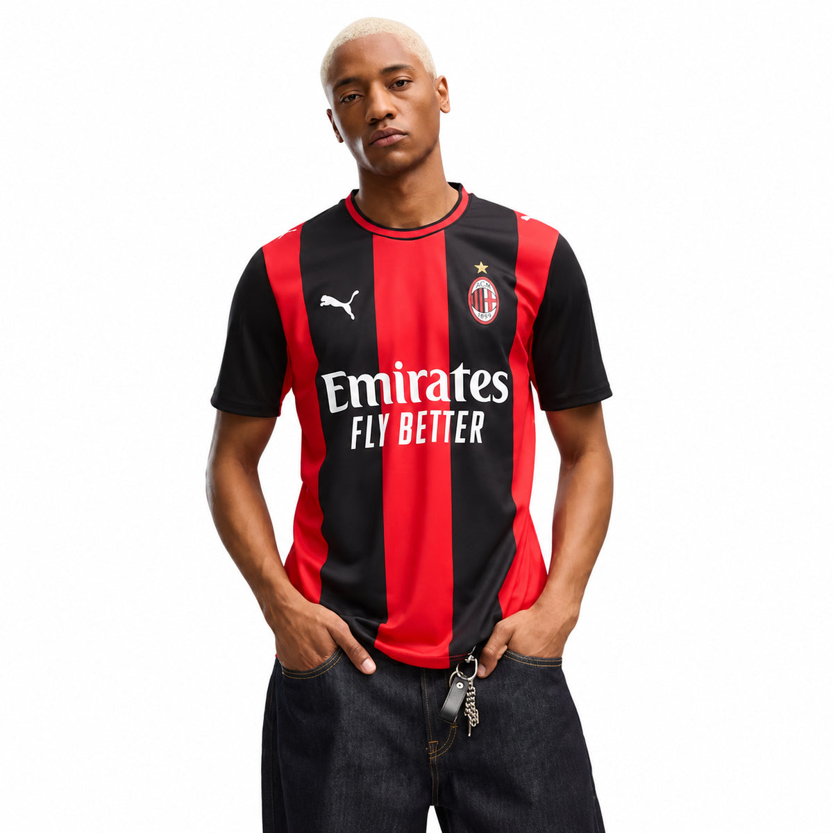 Puma Maglia Milan Home 26/27 784121-01 – Rosso/Nero