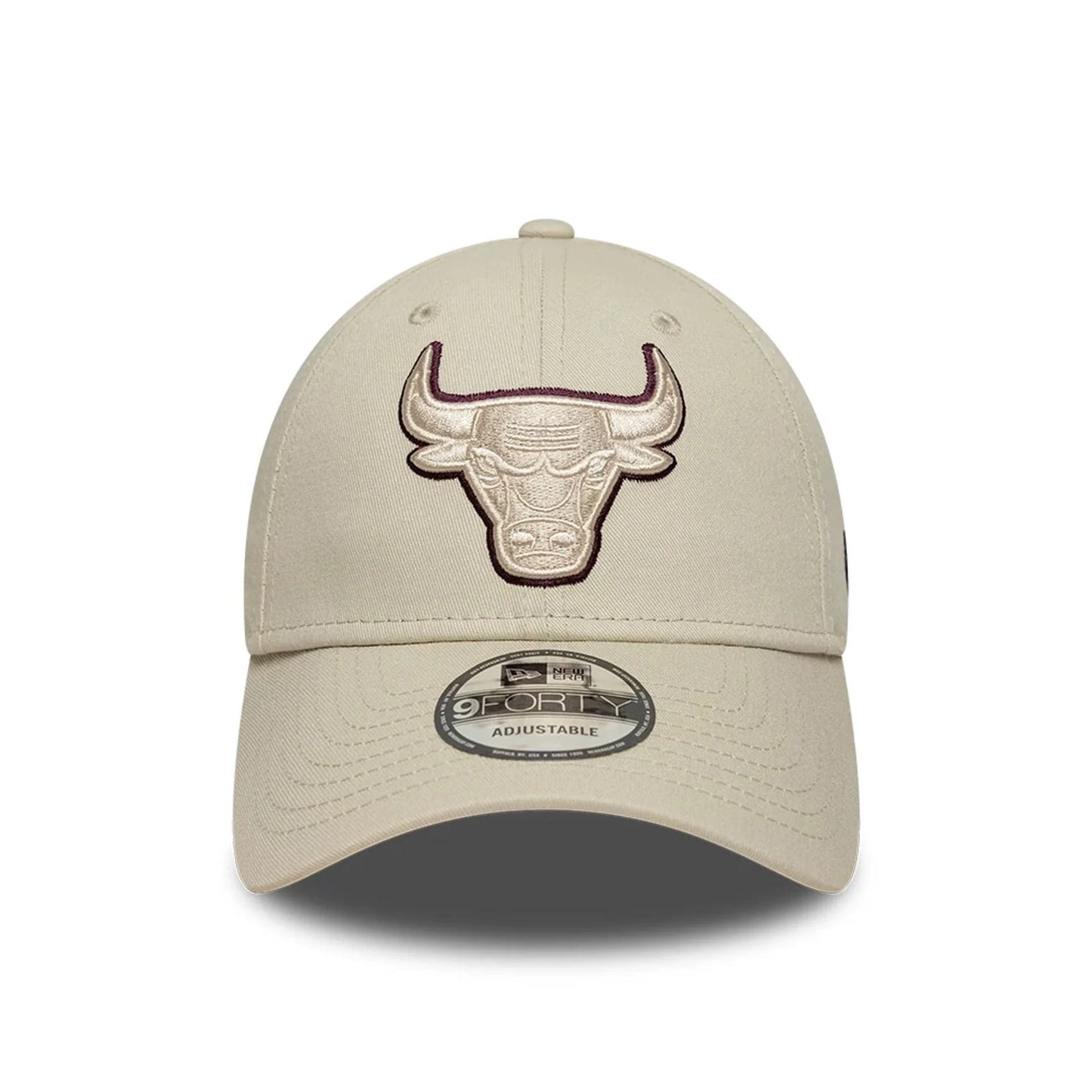 NEW ERA 9FORTY Chicago Bulls NBA team outline crema 60759083