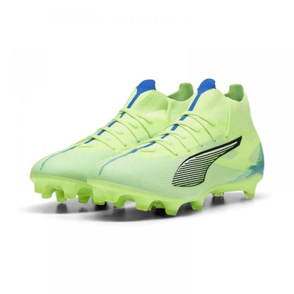 PUMA ULTRA 5 MATCH+  FG/AG FIZZY APPLE-PUMA WHITE-BLUEMAZING 107686-03