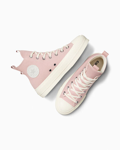 CONVERSE CTAS LIFT HI STATIC PINK/EGRET A09096C