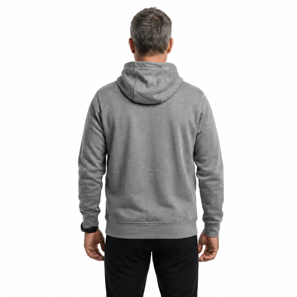 Nike Team Club Full Zip 0224NZ-063 | Felpa con Zip Unisex | Grigio
