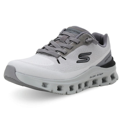 Skechers Glide-Step Pro - Waverra – Scarpe sportive uomo grigio in mesh – 233132-GRY