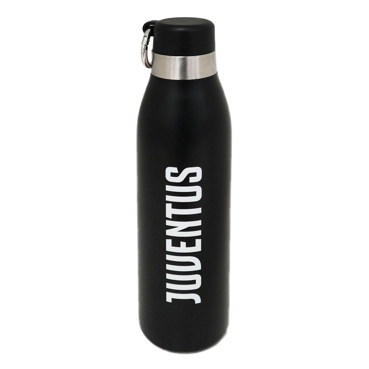 Juventus Borraccia JU1427 – Nero, bottiglia 500ml in acciaio inox, accessorio unisex adulto per i tifosi bianconeri, regalo per appassionati di calcio