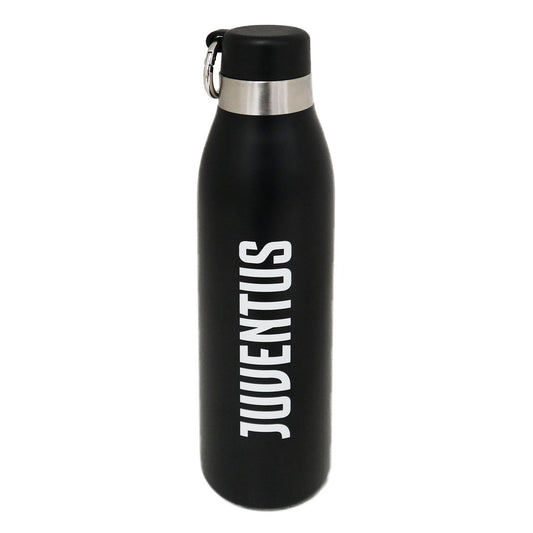 Juventus Borraccia JU1427 – Nero, bottiglia 500ml in acciaio inox, accessorio unisex adulto per i tifosi bianconeri, regalo per appassionati di calcio