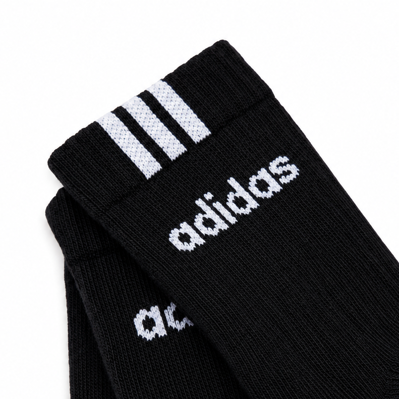 Adidas Calze Adidas 3-Stripes Linear Half-Crew (Confezione da 3 Paia) IC1294 – foto 5