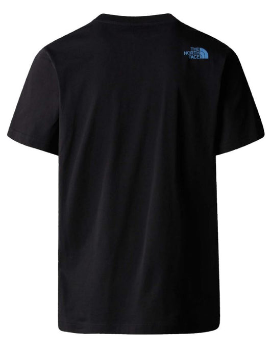 THE NORTH FACE M S/S MOUNTAIN LINE TEE TNF BLACK NF0A87NTJK31