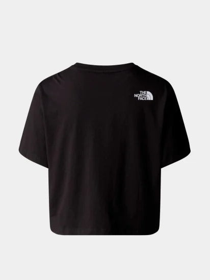 THE NORTH FACE W S/S CROPPED EASY TEE TNF BLACK NF0A87NAJK31