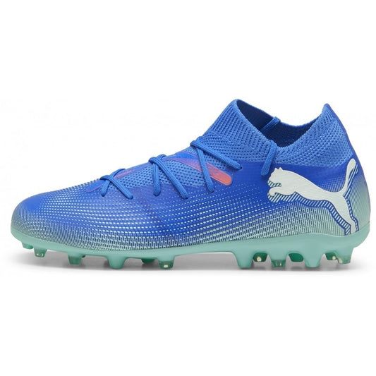 PUMA FUTURE 7 MATCH MG JR BLUEMAZING-PUMA WHITE-ELECTRIC PEPPERMINT 107946-01