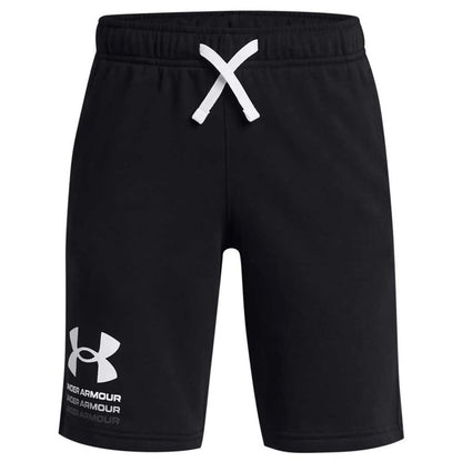 UNDER ARMOUR RIVAL TERRY SHORT - black 1383135-001